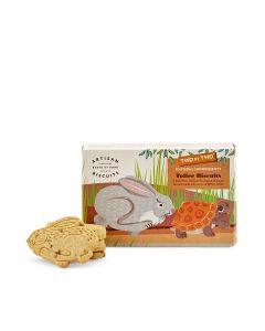 Two By Two - The Hare & The Tortoise Toffee Biscuits  - 12 x 100g