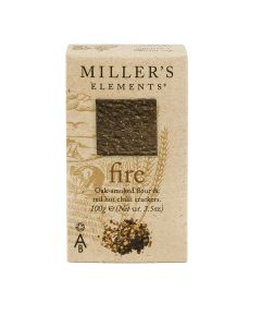 Miller's - Fire Smokes Flour & Red Hot Chilli Crackers - 12 x 100g