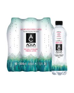 Aqua Carpatica - Sparkling Natural Mineral Water - 4 x 6 x 500ml
