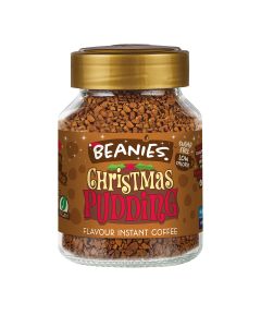 Beanies Coffee - Christmas Pudding Flavour Coffee - 6 x 50g