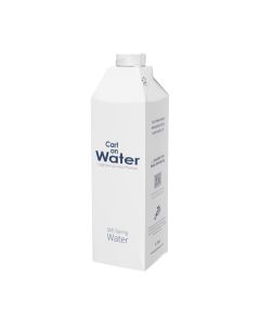 Carton Water by Water Works - Lighter on the planet 12 x 1L