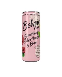 Belvoir - Elderflower & Rose (can)  - 12 x 250ml - 31.05.2024
