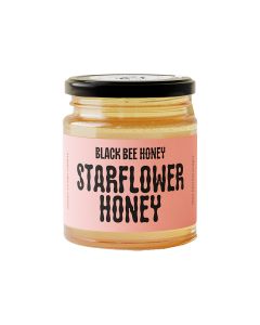 Black Bee Honey - British Starflower Honey - 6 x 227g