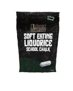 Black Liquorice Co. - School Chalk Liquorice Pouch - 6 x 165g