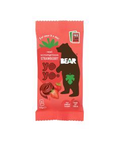 BEAR - Strawberry Fruit Yoyos  - 18 x 20g