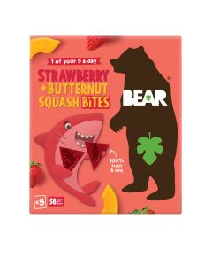 BEAR - Strawberry & Butternut Squash Bites - 4 x 72g