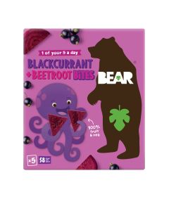 BEAR - Blackcurrant & Beetroot Bites - 4 x 72g