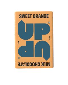 UP-UP - Sweet Orange Milk Chocolate Bar - 15 x 130g