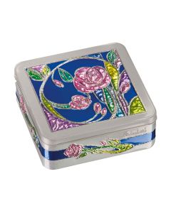Churchill's Confectionery - Rose Garden Tin with Shortbread Petticoat Tails - 12 x 150g