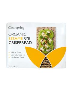 Clearspring - Sesame Rye Crispbread - 10 x 200g