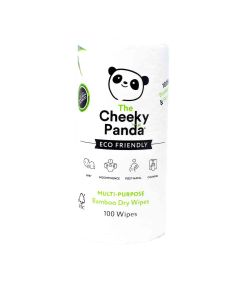 The Cheeky Panda - Multi Purpose Bamboo Dry Wipes Rolls - 10 x 210g