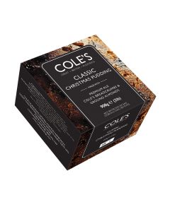 Cole's Puddings - Large Classic Christmas Pudding - 6 x 908g