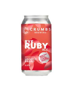 Crumbs Brewing - Rye Ruby Ale Can 5% Abv - 12 x 440ml