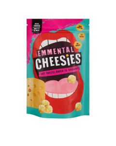 Cheesies - Crunchy Popped Emmental Cheese Sharing Bag - 9 x 60g