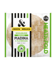 Crosta & Mollica - Organic Wholeblend Piadina - 12 x 300g