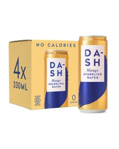 Dash Water - Sparkling Water Infused with Wonky Mangos Multipack - 6 x 4 x 330ml