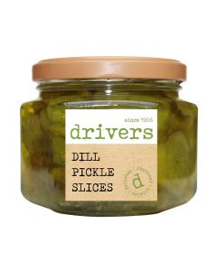 Drivers - Dill Pickle Slices - 6 x 350g