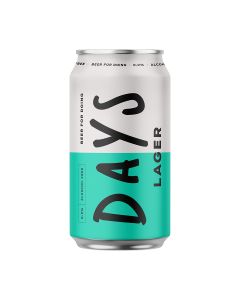 Days Brewing - 0.0% Lager Can - 12 x 330ml