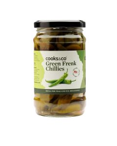 Cooks & Co - Green Chillies - 6 x 300g