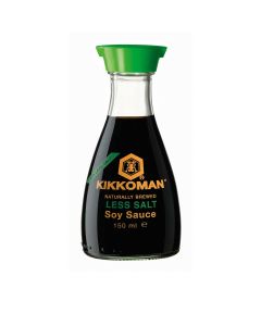 Kikkoman - Less Salt Soy Sauce - 6 x 150ml