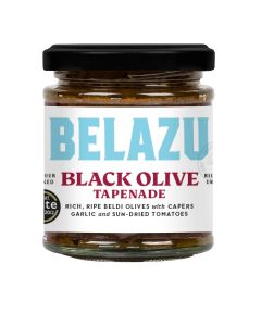 Belazu - Black Olive Tapenade - 6 x 170g