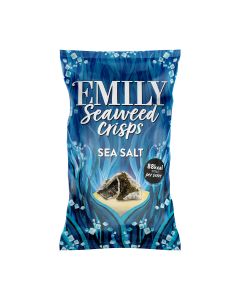 Emily Crisps - Salt Seaweed Crisps Sharing Bag - 8 x 50g