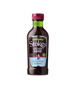 Stokes - Squeezy Real Brown Sauce - 10 x 505g