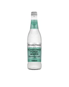 Fever Tree - Refreshingly Light Elderflower Tonic Water - 8 x 500ml