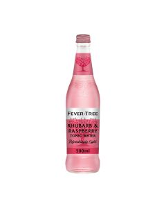 Fever Tree - Refreshingly Light Rhubarb & Raspberry Tonic (3 x 8 x 150ml) - 3 x 1200ml