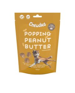 Chewdles - Wheat Free Popping Peanut Butter Flavoured Bites - 5 x 125g