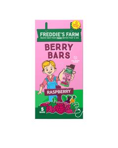 Freddie's Farm - Raspberry Multipack Berry Bars - 10 x 100g