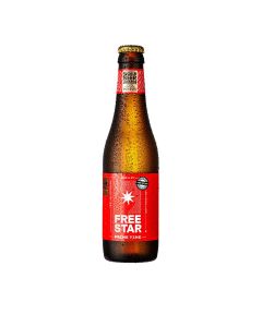 Freestar - Prime Time, 0.5% ABV Lager Bottle - 12 x 330ml