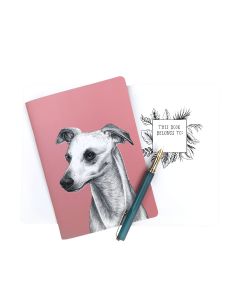 Goodchap's - Whippet Notebook with 60 Unlined Pages - 10 x 80g