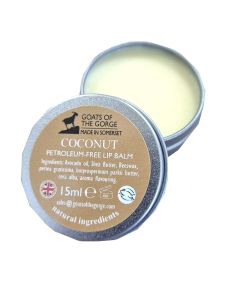 Goats of the Gorge - Coconut Natural Lip Balm - 10 x 15ml