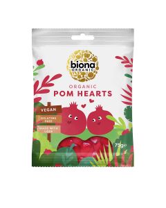 Biona - Organic Pomegranate Hearts - 10 x 75g