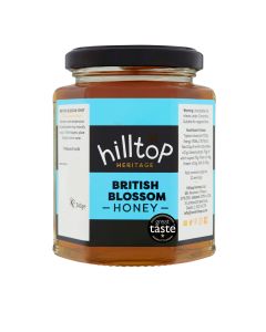 Hilltop Honey - British Blossom Honey - 4 x 340g