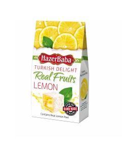 Hazer Baba - Real Fruits Lemon Turkish Delight - 6 x 100g