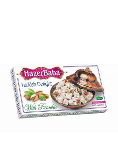 Hazer Baba - Pistachio Turkish Delight (Rectangle Box) - 12 x 454g