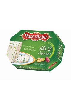 Hazer Baba - Turkish Halva with Pistachio - 12 x 125g