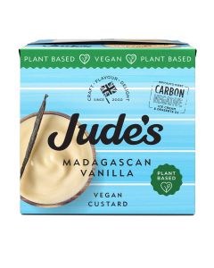 Jude's - Plant Based Madagascan Vanilla Custard - 6 x 500g