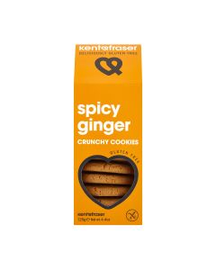 Kent & Fraser - Spicy Ginger Crunchy Cookies - 6 x 125g
