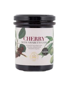 RBG Kew Preserves - Cherry With Amaretto Extra Jam - 12 x 225g