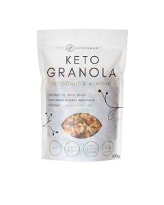 Keto Hana - Coconut & Almond (Plant Based) Keto Granola  - 8 x 300g