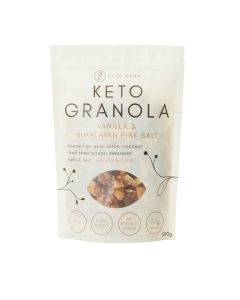 Keto Hana - Vanilla & Pink Himalayan Keto Granola  - 8 x 300g