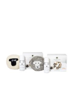 Little Beau Sheep - Mixed Sheep Laundry Ball & Oil Set (9 x Herdwick & 9 x Suffolk) - 18 x 20ml