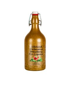 Lakeland Artisan - Liqueurs - Herbaceous Strawberry Gin Liqueur Stone Crock - 6 x 500ml
