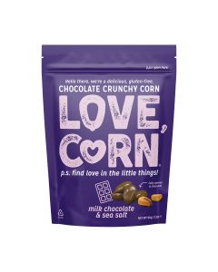 Love Corn - Milk Chocolate & Sea Salt - 6 x 90g