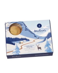 Maclean's Highland Bakery - 6 Luxury Festive Mince Pies - 6 x 330g
