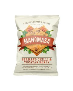 Manomasa - Serrano Chilli & Yucatan Honey - 12 x 140g