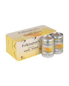 Folkington's - Indian Tonic Water Fridgepack - 3 x 8 x 150ml